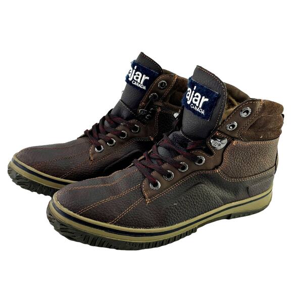 Pajar Canada Fur Lined Waterproof Ankle Boot EU 41 Men's US 8, 8 1/2 Women's 10 - Picture 1 of 7